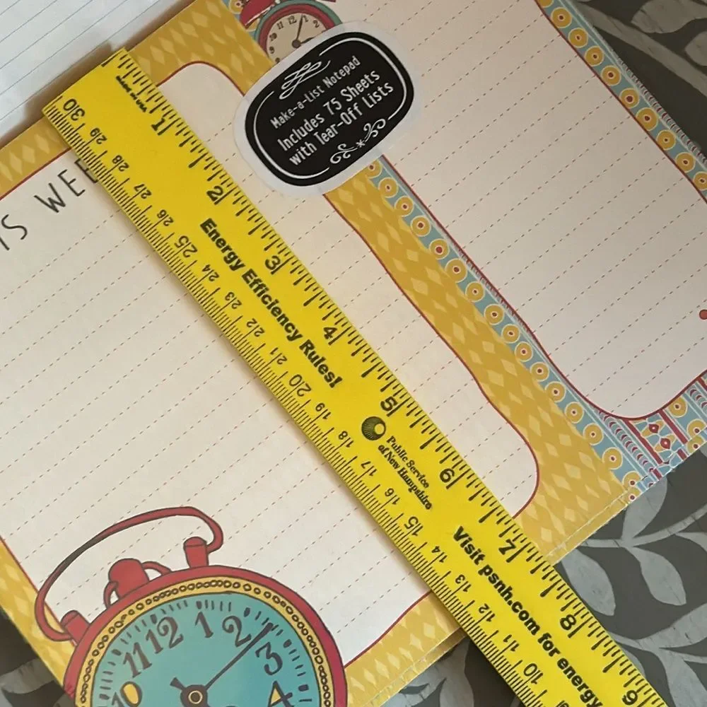 Make A List Notepad Set of 3 NWT